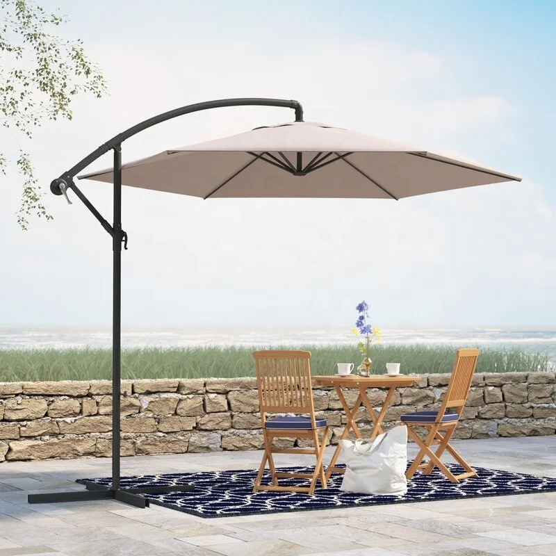 Promotional 10 Offset Cantilever Hanging Patio Banana Umbrella Large Style For Outdoor Balcony Table Or Large Garden Terrace Buy Banana Outdoor Umbrella Banana Umbrellas Banana Hanging Umbrella Product On Alibaba Com