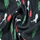US Most Fashion New Design Bullet Printing Knitted Fabric For Scarf