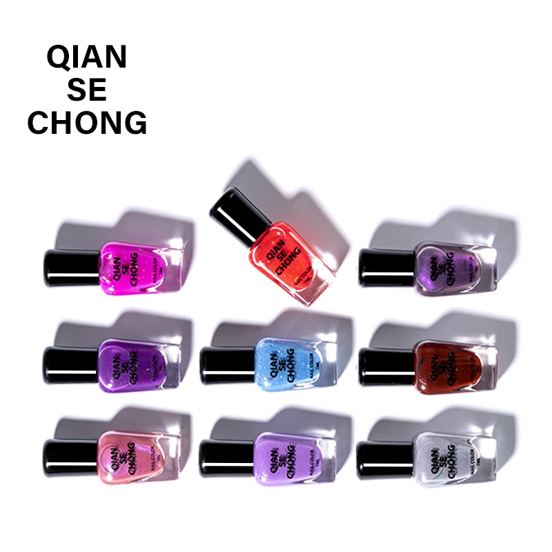 New Arrival Factory Direct Supply Fashion Temperature Changing Nail Polish Best Selling Nail Art
New Arrival Factory Direct Supply Fashion Temperature Changing Nail Polish Best Selling Nail Art