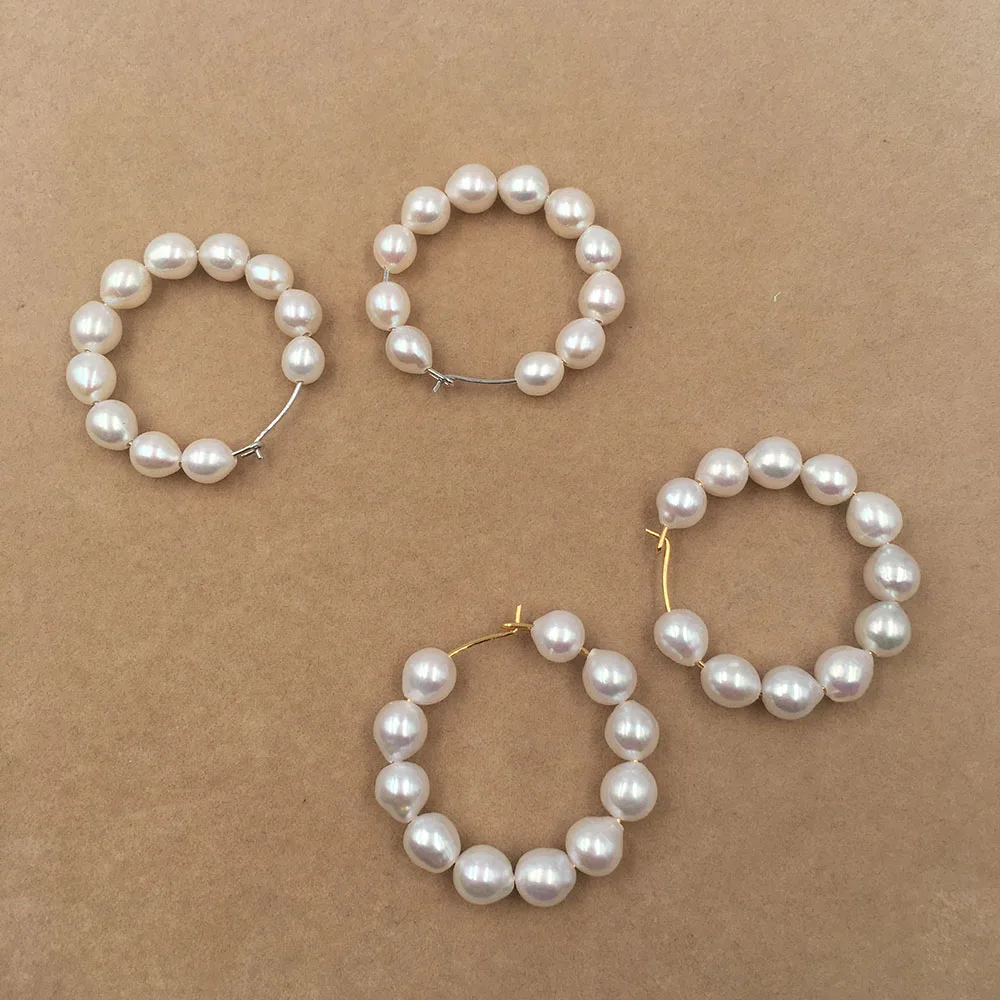 11 pearls,6.3-7.3 mm oval pearl 925 silver earring loop, 100% nature freshwater pearl . 33 mm earring hook
11 pearls,6.3-7.3 mm oval pearl 925 silver earring loop, 100% nature freshwater pearl . 33 mm earring hook