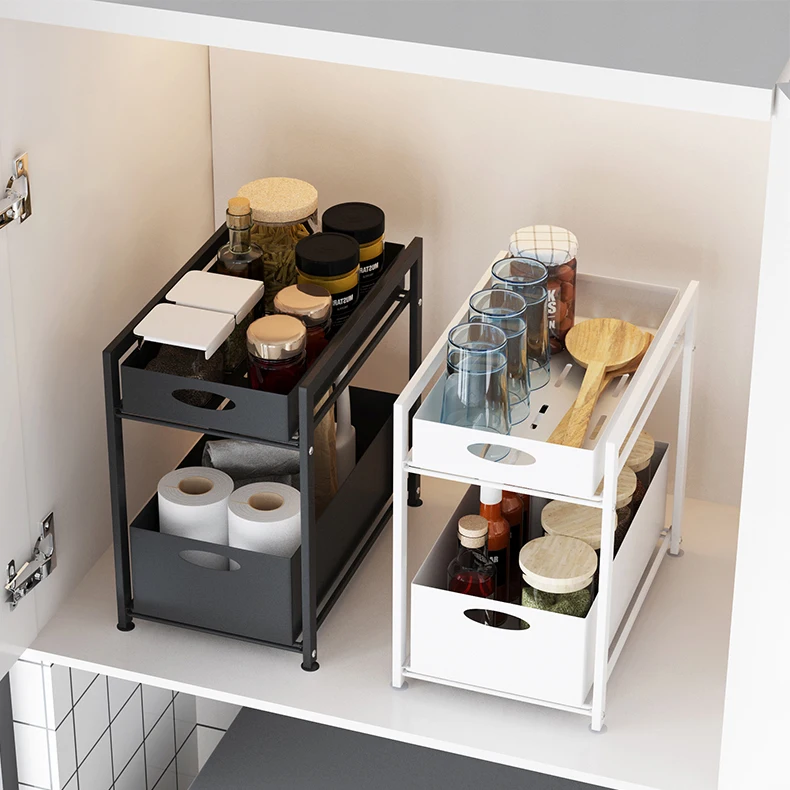 Amazon Hot Sell Pull-Out Organizer Cabinet Under Sink Basket Spice Rack For Kitchen, White/black/pink/blue
Amazon Hot Sell Pull-Out Organizer Cabinet Under Sink Basket Spice Rack For Kitchen, White/black/pink/blue