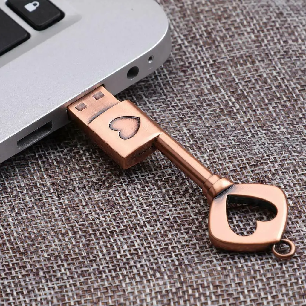 128gb metal bronze heart-shaped key USB flash drive 2.0 Pendrive 64GB 32GB 16GB flash drive 8GB USB flash USB
128gb metal bronze heart-shaped key USB flash drive 2.0 Pendrive 64GB 32GB 16GB flash drive 8GB USB flash USB