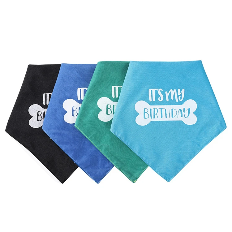 High Quality Simple And Fresh Letter Printing Portable Polyester Cotton Pet Dog Scarf
High Quality Simple And Fresh Letter Printing Portable Polyester Cotton Pet Dog Scarf