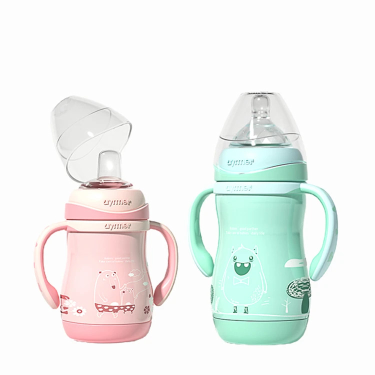 Insulated Stainless Steel Straight Sublimation Blanks Kid Sippy Bottle With Lid SUS304 Baby Feeding Bottle
Insulated Stainless Steel Straight Sublimation Blanks Kid Sippy Bottle With Lid SUS304 Baby Feeding Bottle
