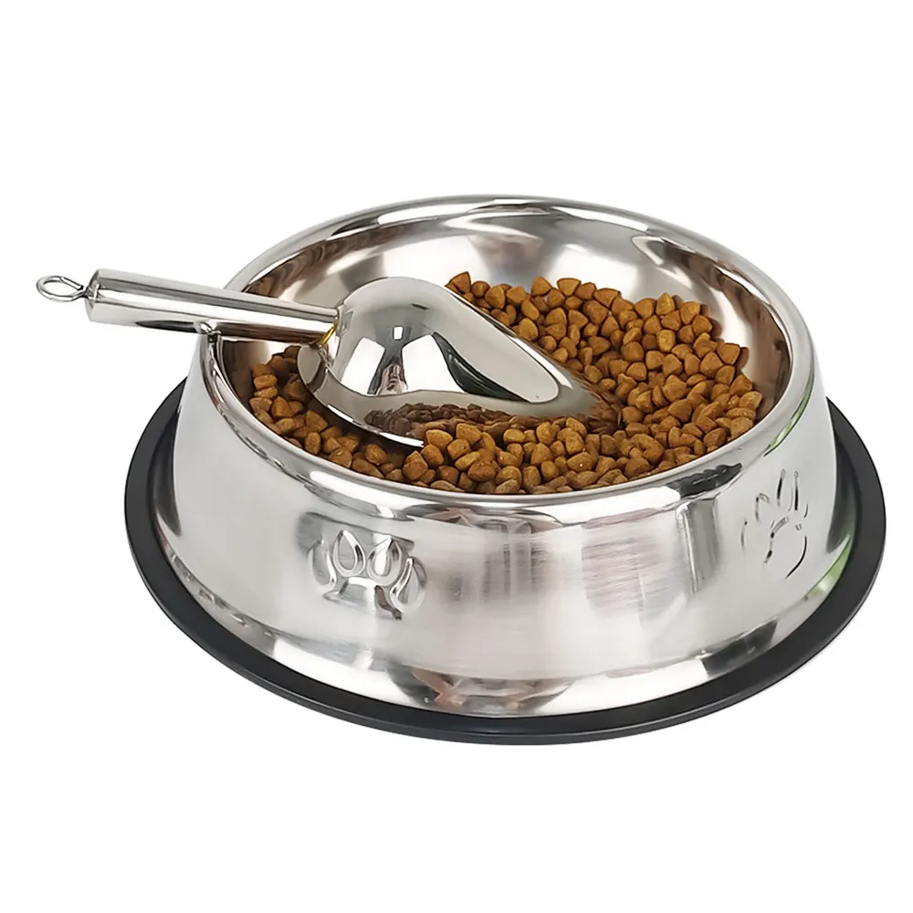LIHONG Small Medium Large Size Pet Feeder Bowl 800ml Stainless Steel Dog Food and Water Bowl wholesale, Silver
LIHONG Small Medium Large Size Pet Feeder Bowl 800ml Stainless Steel Dog Food and Water Bowl wholesale, Silver