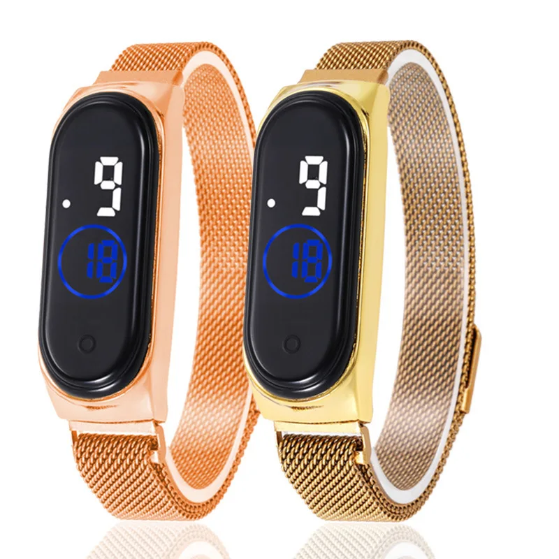 Hot Selling Unisex Magnetic Band Touch Screen Luminous Light LED Watch M3 Electronic Sports Digital Watches Reloj Led, 6colors
Hot Selling Unisex Magnetic Band Touch Screen Luminous Light LED Watch M3 Electronic Sports Digital Watches Reloj Led, 6colors