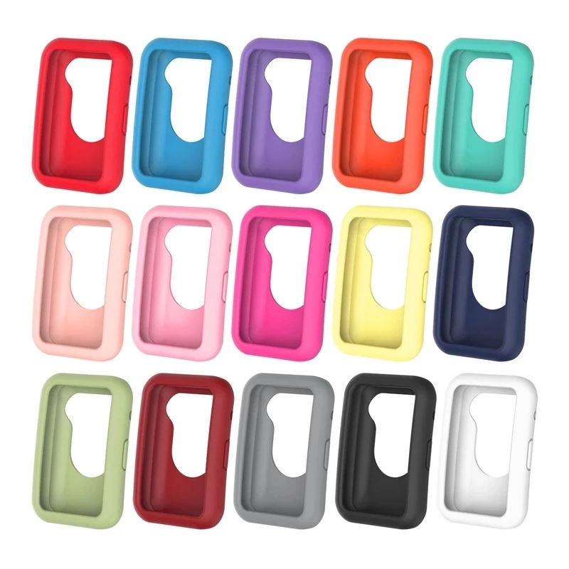 Colorful Soft Protector Cover Edge Frame Shell Full Protective Bumper For Huawei Watch Fit Silicone Case, 15 colors
Colorful Soft Protector Cover Edge Frame Shell Full Protective Bumper For Huawei Watch Fit Silicone Case, 15 colors