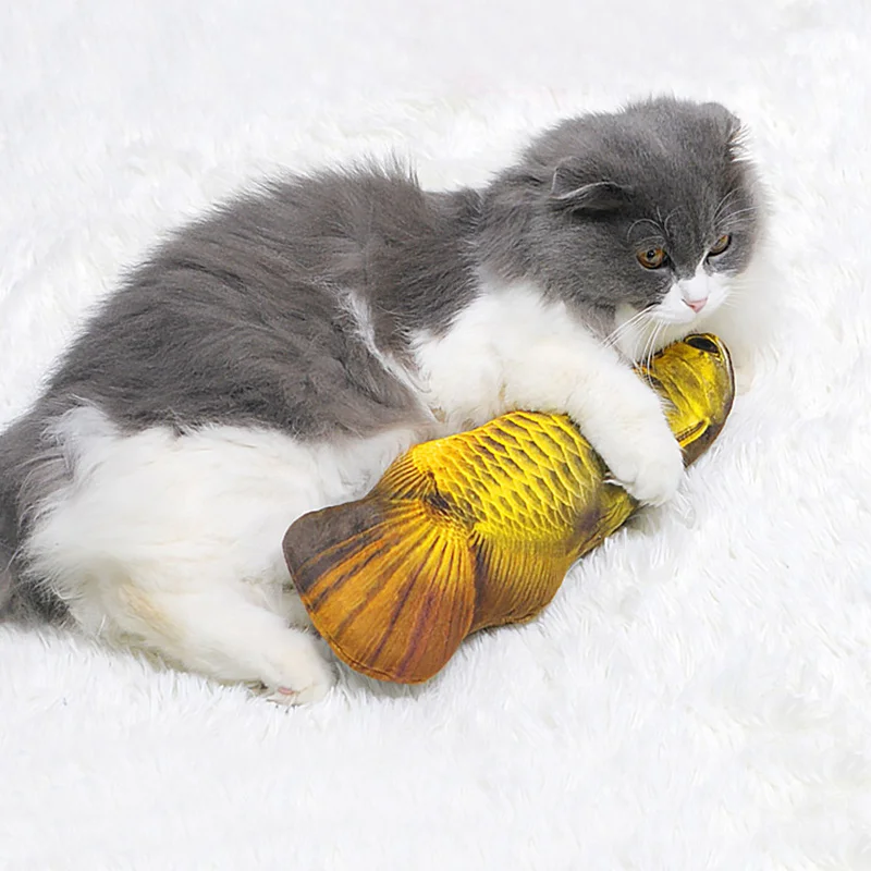 Factory direct sale Simulation pet cat toy Fish shape Pet Toy Catnip Fish cat toy for cat play, Colorful
Factory direct sale Simulation pet cat toy Fish shape Pet Toy Catnip Fish cat toy for cat play, Colorful