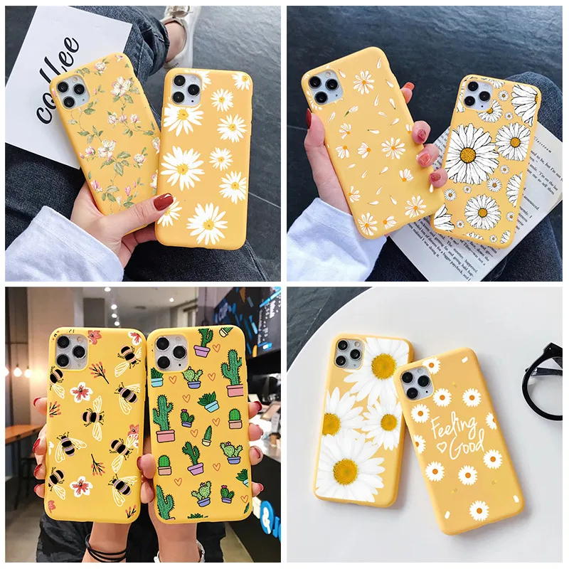 Soft TPU Phone Case For iPhone 12 Pro mini XR XS Max 7 8 6 6S Plus SE 2020 Cover For iPhone 11 Pro Shell Fashion Flower Fundas
Soft TPU Phone Case For iPhone 12 Pro mini XR XS Max 7 8 6 6S Plus SE 2020 Cover For iPhone 11 Pro Shell Fashion Flower Fundas