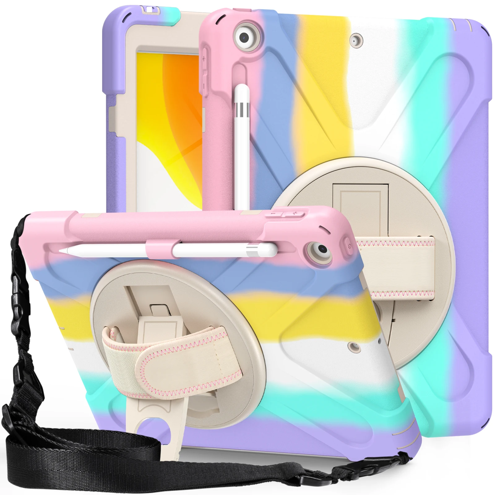 Suitable For iPad 10.2 2019 Tablet Protective Cover Pirate King's New Colorful For iPad 10.2 2020 Bracket Shell
Suitable For iPad 10.2 2019 Tablet Protective Cover Pirate King's New Colorful For iPad 10.2 2020 Bracket Shell