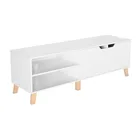 New Sets Cheap Price Wooden Media Entertainment Floor Bench Table Television TV Stand