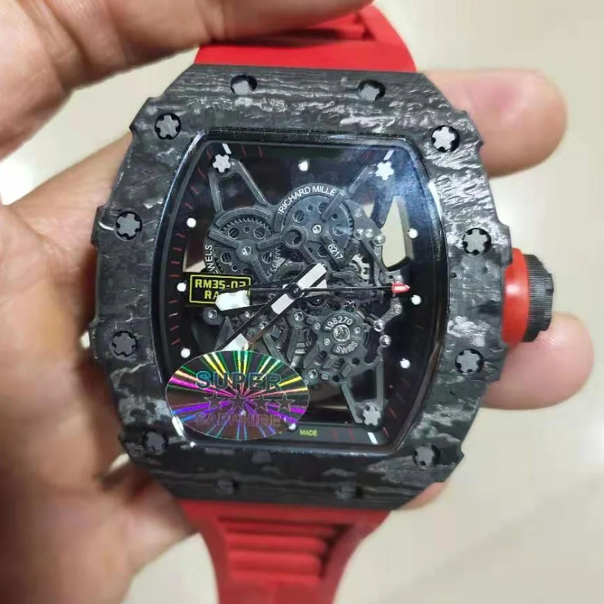 3A AA Richard favorite mechanical watch clone luxury wristwatch Mil design Business automatic water resistant 2021 HOT
3A AA Richard favorite mechanical watch clone luxury wristwatch Mil design Business automatic water resistant 2021 HOT