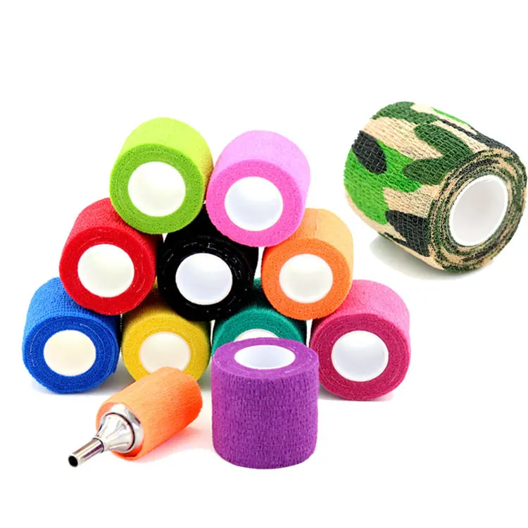 Dispoable Makeup Accessories City camouflage Magic Bandages Tattoo Grip Tubes Cover, Many colors available
Dispoable Makeup Accessories City camouflage Magic Bandages Tattoo Grip Tubes Cover, Many colors available