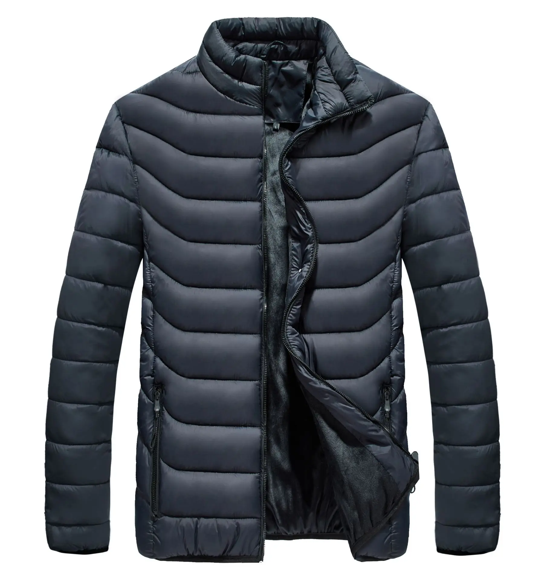 Man Winter Classic Jacket Wholesale Polyfilled Outwear with Heavy Padding Winter Jacket Men Clothing Black Casual Fleece Lined
Man Winter Classic Jacket Wholesale Polyfilled Outwear with Heavy Padding Winter Jacket Men Clothing Black Casual Fleece Lined