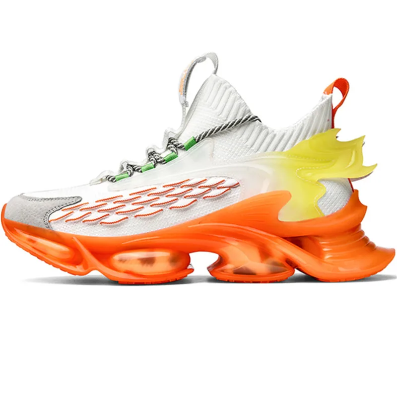 New Roman 2021 High Quality Fish Scale Spring Blade Sole Men Chunky Sneakers Fashion Breathable Adult Male Casual Shoes
New Roman 2021 High Quality Fish Scale Spring Blade Sole Men Chunky Sneakers Fashion Breathable Adult Male Casual Shoes