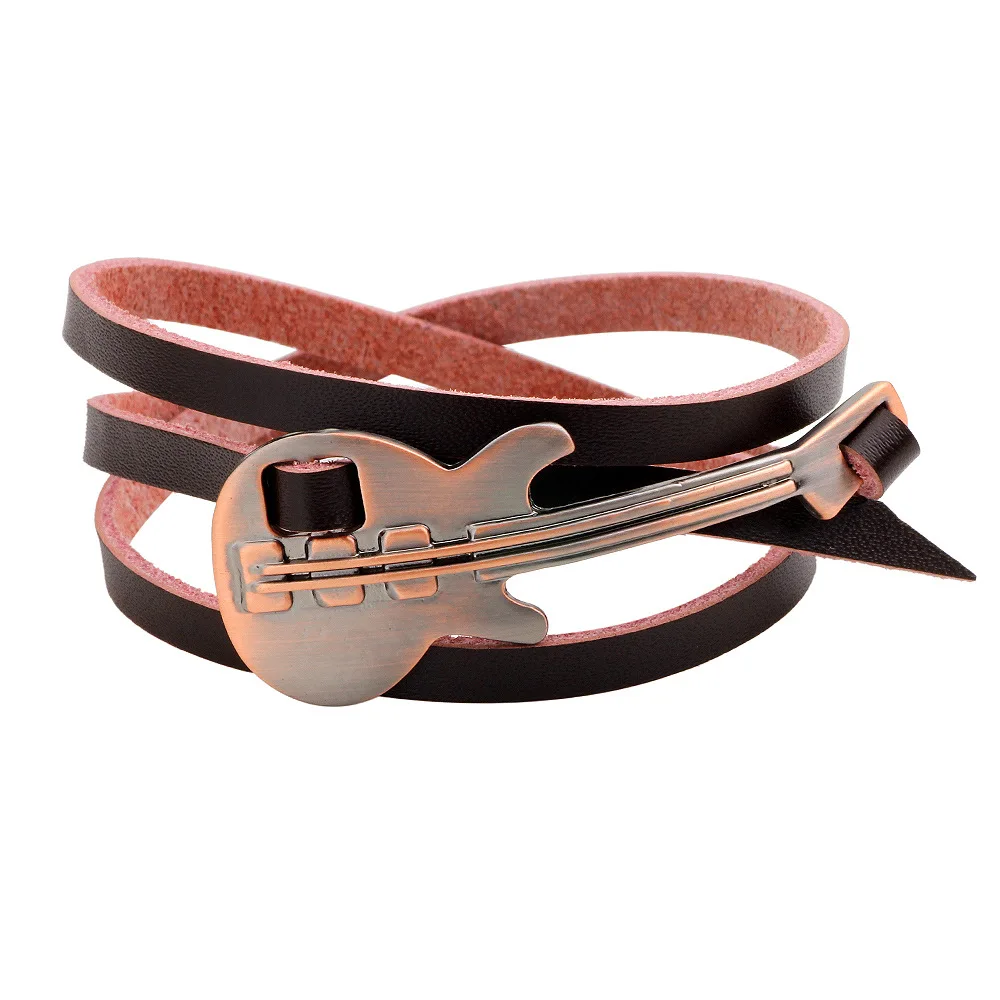 Europe And The United States Retro Guitar Rock Orange Leather Bracelet Male And Female Charm Bracelet
Europe And The United States Retro Guitar Rock Orange Leather Bracelet Male And Female Charm Bracelet