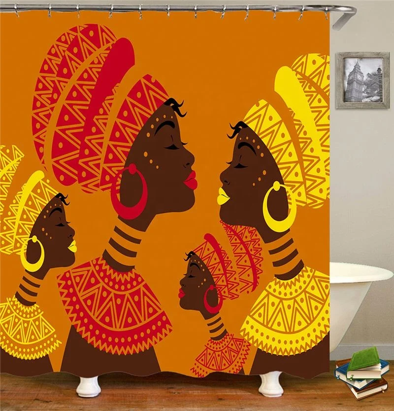 2021 20 Style Black Girl Design Retro Shower Curtain Customizable New Print Curtain For Home 2021
2021 20 Style Black Girl Design Retro Shower Curtain Customizable New Print Curtain For Home 2021