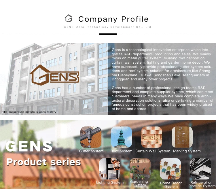 Copper Curtain Wall/Copper Wall panel