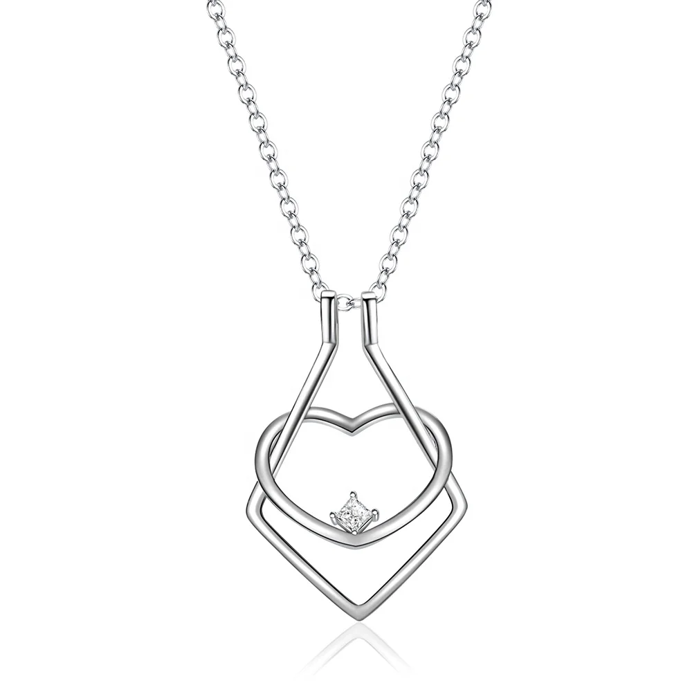 Slovehoony 925 Sterling Silver Jewelry Infinitely Adjustable Chains Ring Holder Necklace For Wedding
Slovehoony 925 Sterling Silver Jewelry Infinitely Adjustable Chains Ring Holder Necklace For Wedding
