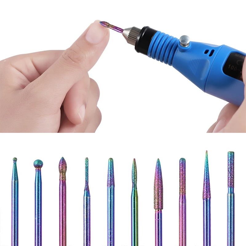 Rainbow Tungsten Carbide Nail Drill Bits Set Nail File Rotate Burr Polishing Tools Electric Machine Manicure Accessories
Rainbow Tungsten Carbide Nail Drill Bits Set Nail File Rotate Burr Polishing Tools Electric Machine Manicure Accessories