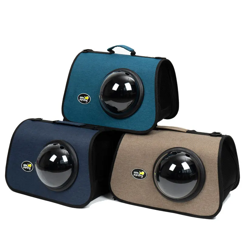 Transparent space window breathable portable cat and dog pet bag pet carrier travel capsule pet bag, Navy blue,brown,cyan
Transparent space window breathable portable cat and dog pet bag pet carrier travel capsule pet bag, Navy blue,brown,cyan