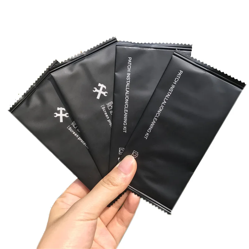 Cleaning Kits for Tempered Glass Phone Screen Protector install