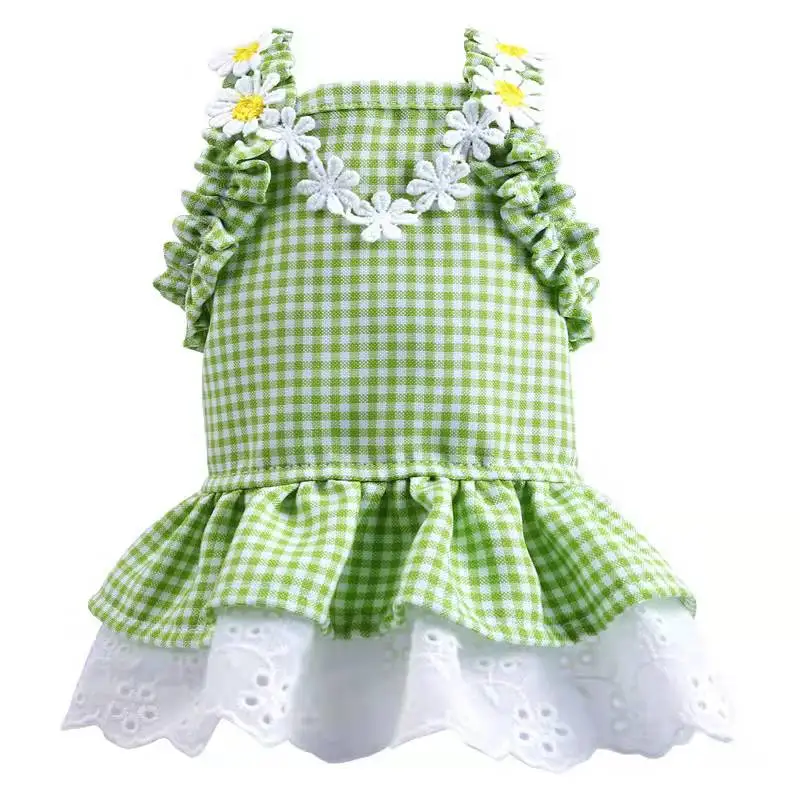Summer Pet Clothing Plaid Dog Dress Sweet Dogs Princess Dress Puppy Skirt Small Girl Doggie Clothes, Picture
Summer Pet Clothing Plaid Dog Dress Sweet Dogs Princess Dress Puppy Skirt Small Girl Doggie Clothes, Picture