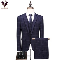 Men Suits 2019 Clothing Stripe Men Formal Suit Blue Mens Suits Wedding Groom Blazer with Pants Mens 3 Piece Suit
Men Suits 2019 Clothing Stripe Men Formal Suit Blue Mens Suits Wedding Groom Blazer with Pants Mens 3 Piece Suit