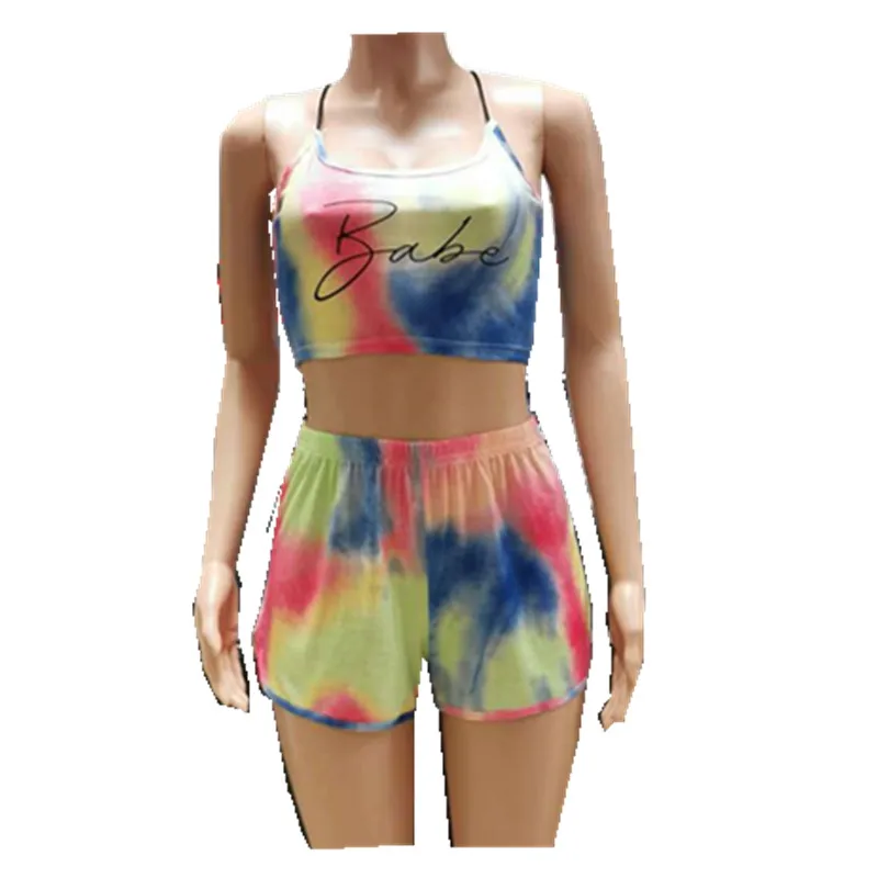 Wholesale Crop Top And Pants Tie Dye Two Piece Set Sexy Babe Letter Printing 2 Piece Set For Women, 5 colors
Wholesale Crop Top And Pants Tie Dye Two Piece Set Sexy Babe Letter Printing 2 Piece Set For Women, 5 colors