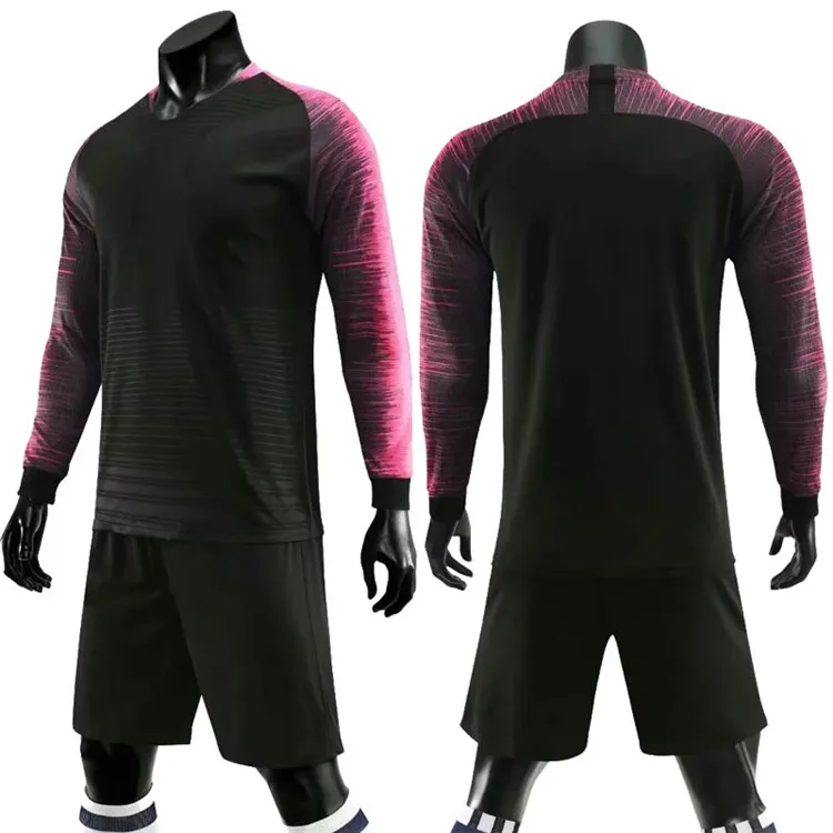 Unisex customized made factory low custom MOQ high quality soccer shirts shorts football uniform, Custom color
Unisex customized made factory low custom MOQ high quality soccer shirts shorts football uniform, Custom color
