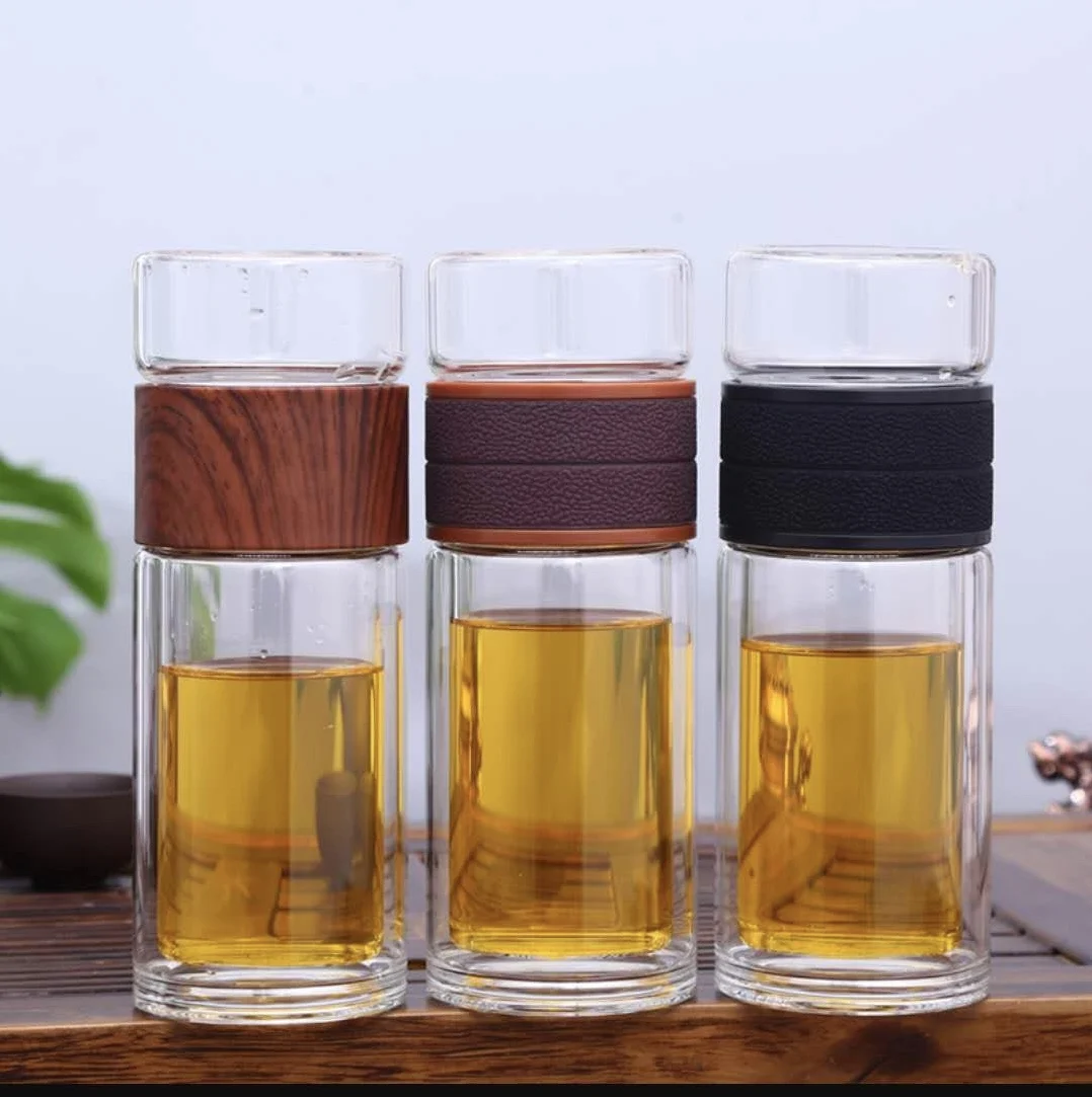 Tea Water Separation Double Filter Tea Portable Home Heat-resistant Transparent Glass Cup, Wood grain color, brown, black
Tea Water Separation Double Filter Tea Portable Home Heat-resistant Transparent Glass Cup, Wood grain color, brown, black