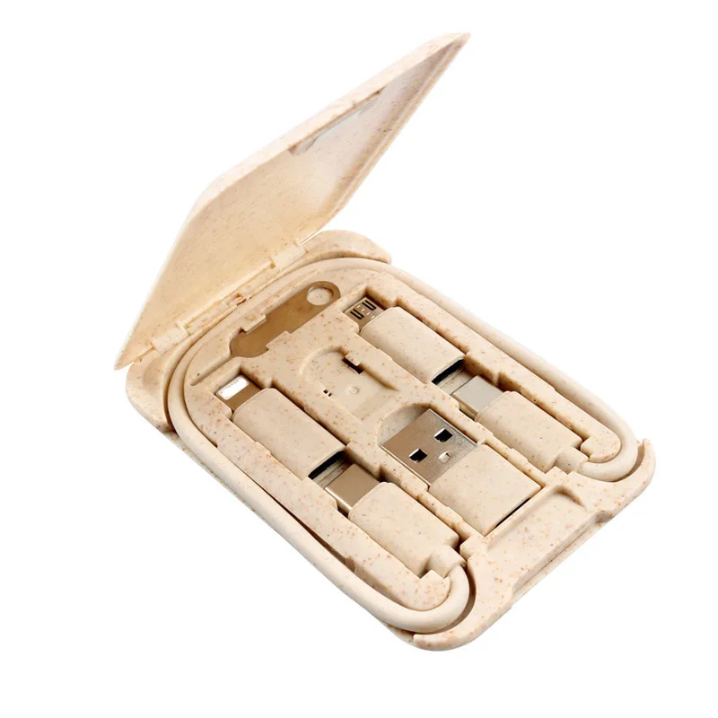 4 In 1 Transfer Wheat Straw Usb Straw Product Cable Phone Stand Fast Charging Micro Type C Degradable Data Line Data Cables
4 In 1 Transfer Wheat Straw Usb Straw Product Cable Phone Stand Fast Charging Micro Type C Degradable Data Line Data Cables