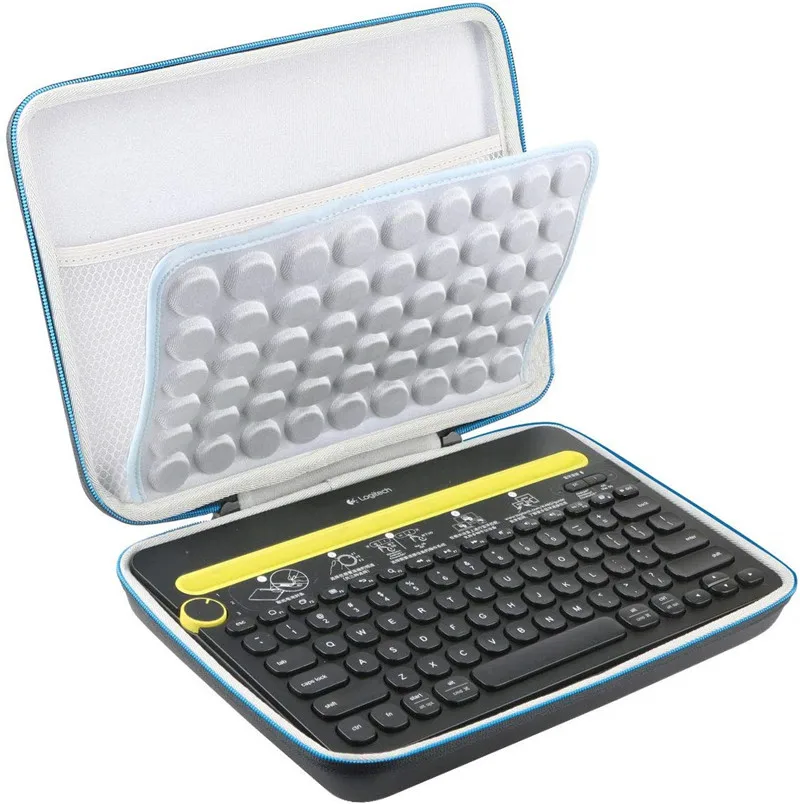 Hard Case Portable Bag Storage for K480 Bluetooth Multi-Device Keyboard Carrying Case Protective Storage Bag, Blue,black,red,or others
Hard Case Portable Bag Storage for K480 Bluetooth Multi-Device Keyboard Carrying Case Protective Storage Bag, Blue,black,red,or others