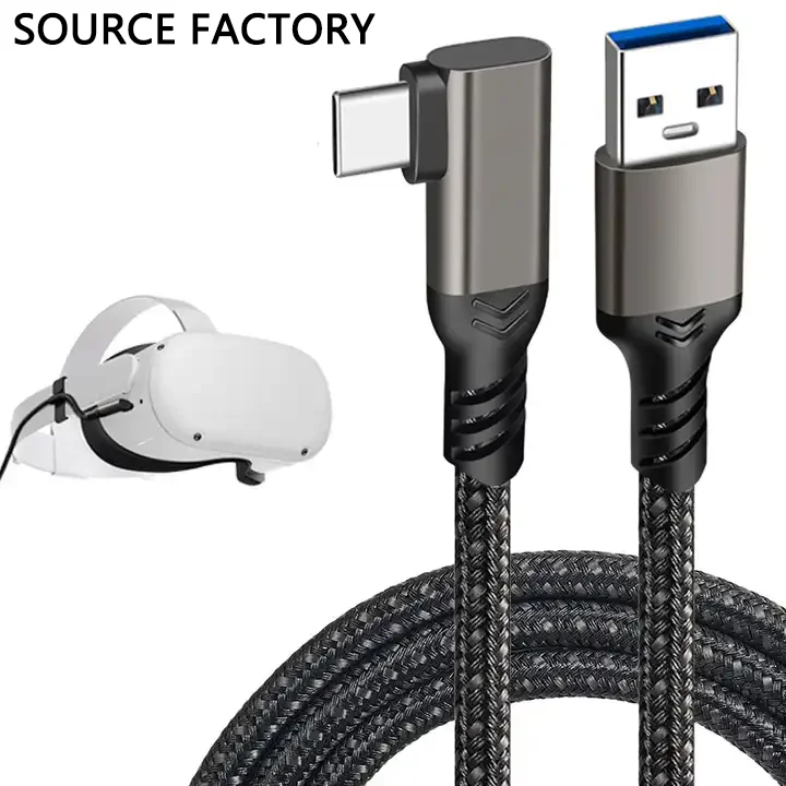 type c 90 Degree Elbow VR Glasses Fast Charging USB 3.2 Gen2 Type C USB Data Cable cell phone
type c 90 Degree Elbow VR Glasses Fast Charging USB 3.2 Gen2 Type C USB Data Cable cell phone