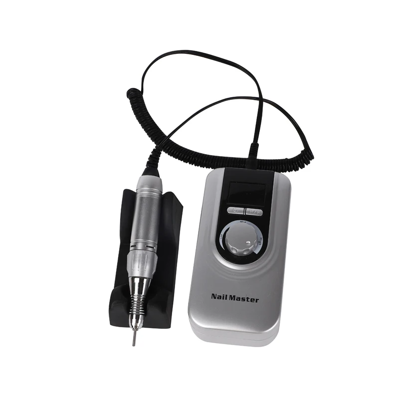 Acrylic e file portable electric nail drill machine for nails polish ceramic foot spa, Silver
Acrylic e file portable electric nail drill machine for nails polish ceramic foot spa, Silver