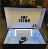 Black and White Nike Swoosh Inspired Giant Shoe box Storage Display Case