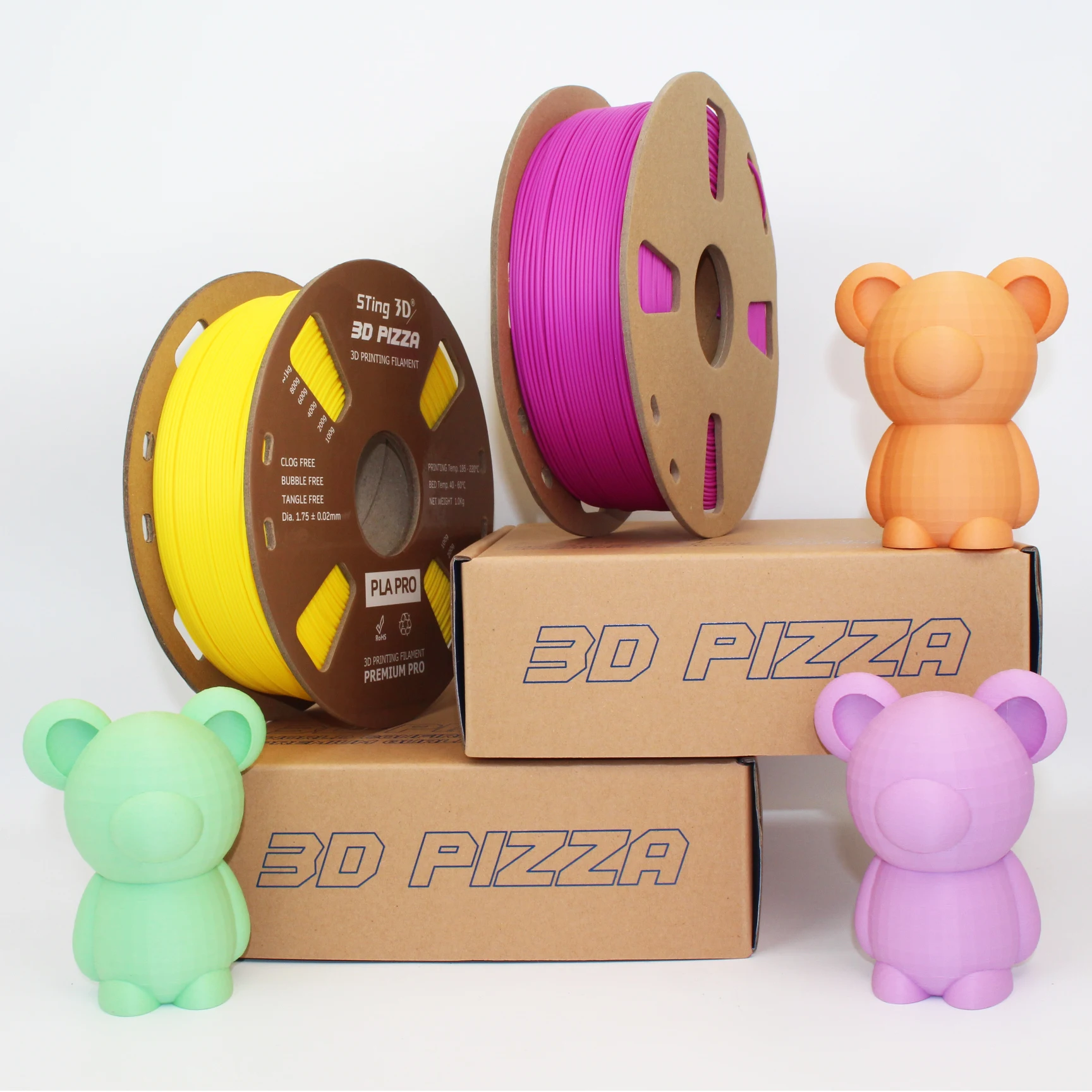 

OEM/ODM Fast printing 1kg pla filament 3d printer filamentos filament ABS petg pla plus 1.75mm 3d printer filament pla 1.75mm