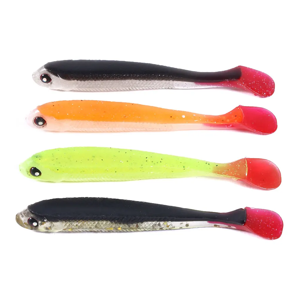 7.5CM 3.4G in stock fishing tackle T- tail soft plastic shad worm soft plastic lure, As picture shown
7.5CM 3.4G in stock fishing tackle T- tail soft plastic shad worm soft plastic lure, As picture shown