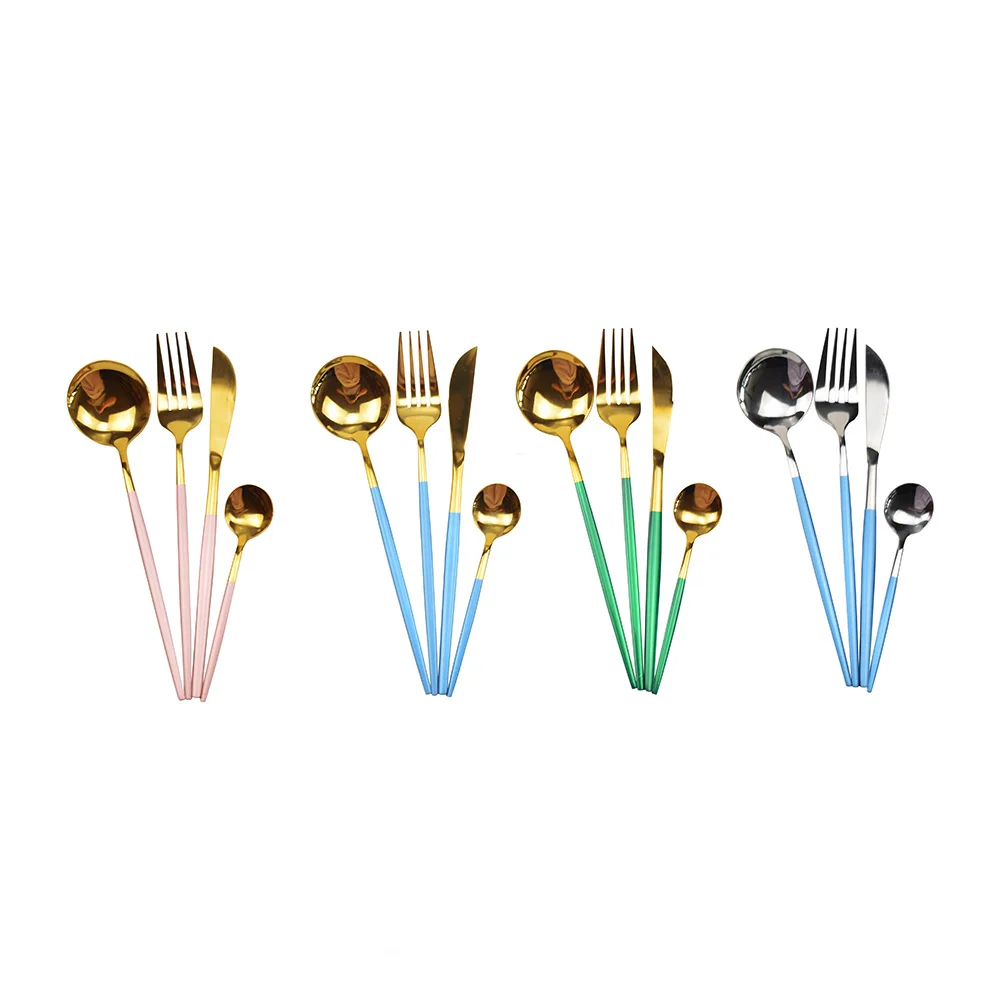 Hot Selling Flatware Sets Food Grade Steel Stainless Stainless Steel Cutlery Travel Cutlery Set, Pink,green,blue
Hot Selling Flatware Sets Food Grade Steel Stainless Stainless Steel Cutlery Travel Cutlery Set, Pink,green,blue