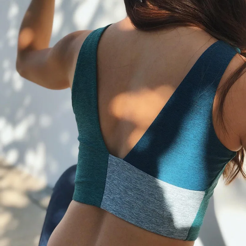 INyoga Summer New Stitching Sports Bra Fitness Yoga Bra Close Fit Casual Daily Wear Women Sports Bra
INyoga Summer New Stitching Sports Bra Fitness Yoga Bra Close Fit Casual Daily Wear Women Sports Bra