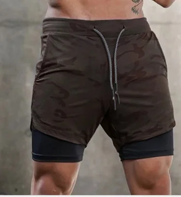 Double Layer Fast Dry Men Gym Shorts With Pocket Male Sportswear Compression Running Gym Shorts For Workout And Training, Picture
Double Layer Fast Dry Men Gym Shorts With Pocket Male Sportswear Compression Running Gym Shorts For Workout And Training, Picture