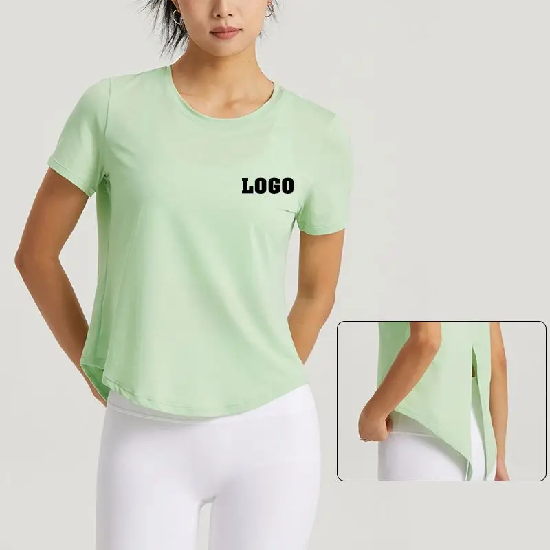 Cool Fabric Loose Gym Outdoor Fitness Wear Quick Dry Activewear Sports Running Short Sleeve Yoga Shirt For Women
Cool Fabric Loose Gym Outdoor Fitness Wear Quick Dry Activewear Sports Running Short Sleeve Yoga Shirt For Women