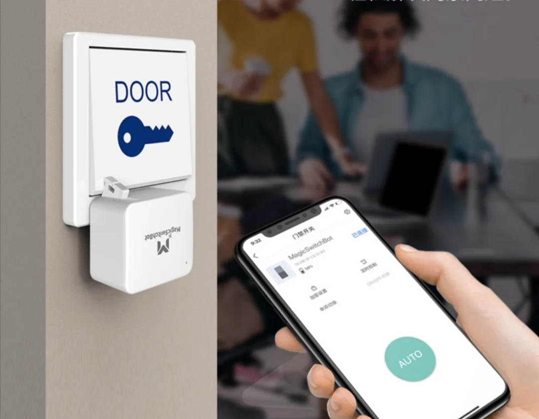 Switchbot Smart Home Gadgets Robot BT Wireless Smart Switch Stick Phone Fingerbot Magic Wireless Switchbot App Remote Control, White,black
Switchbot Smart Home Gadgets Robot BT Wireless Smart Switch Stick Phone Fingerbot Magic Wireless Switchbot App Remote Control, White,black