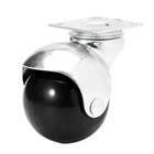 Top quality Antique Caster 2 Inch rubber Furniture Ball Caster Wheels
