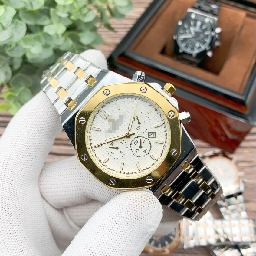AAFactory manufacture luxury style ap watches OEM ODM waterproof royal watch for man
AAFactory manufacture luxury style ap watches OEM ODM waterproof royal watch for man