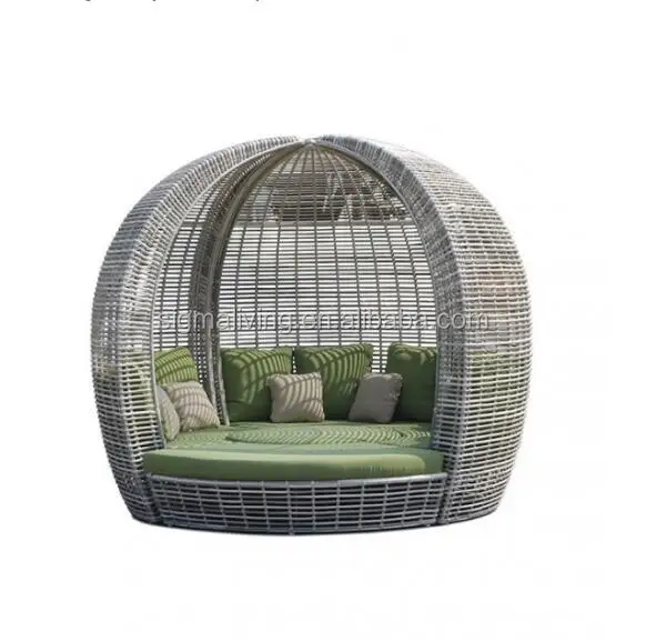 Beach pool outdoor patio garden sets wicker chaise lounger chair bed furniture