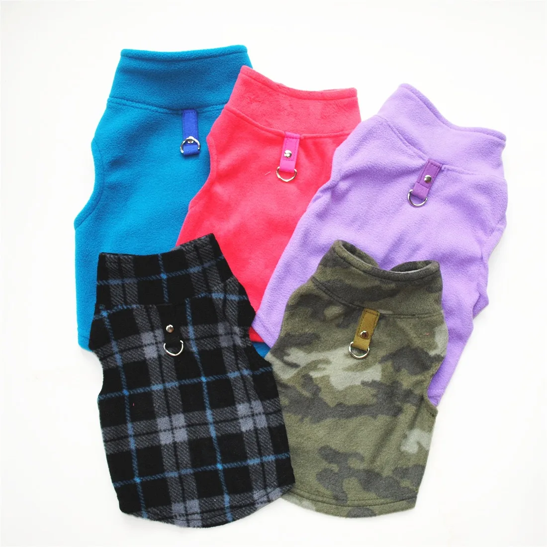 Customized Pet Apparel Cat Dog Clothes Small Dog Fleece Jacket Dog Clothes with Leash Ring, As picture
Customized Pet Apparel Cat Dog Clothes Small Dog Fleece Jacket Dog Clothes with Leash Ring, As picture
