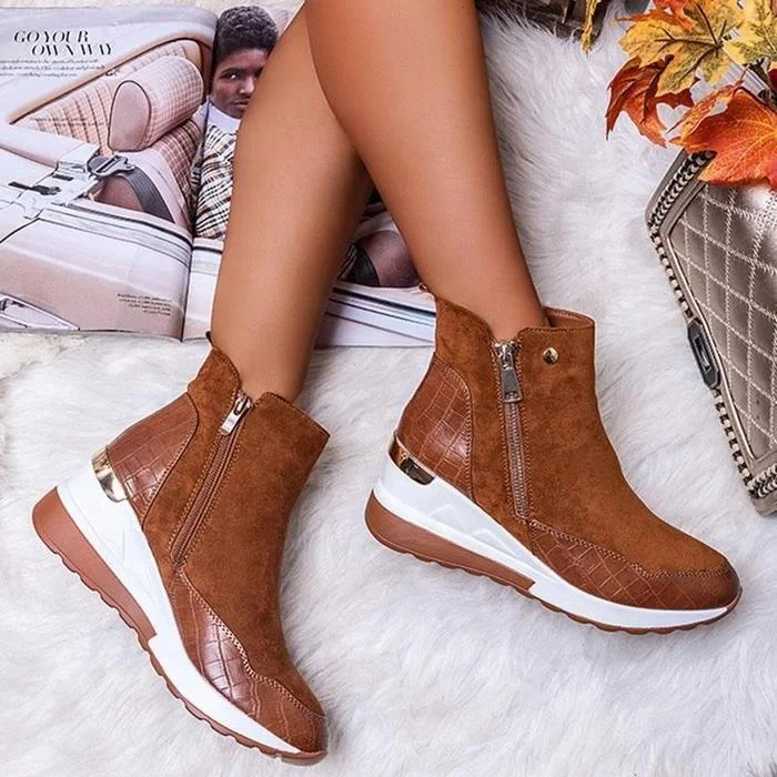 2021 Casual Boots Popular Atificial PU Boots Thick Sole Shoes Women Winter Boots, Black
2021 Casual Boots Popular Atificial PU Boots Thick Sole Shoes Women Winter Boots, Black