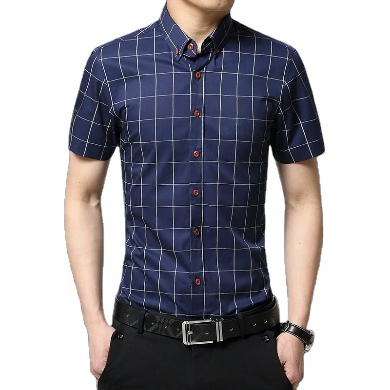 Men's short sleeve shirt Summer new youth Korean fashion shirt 
Men's short sleeve shirt Summer new youth Korean fashion shirt