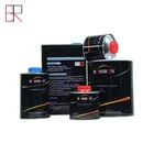Long Lasting Clear Coat Refinish Car Paint Jet Black Car Paint Car Metal Paints